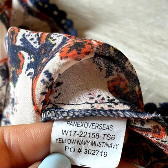 American Rag Floral Open Cardigan Size Medium - Picture 5 of 10